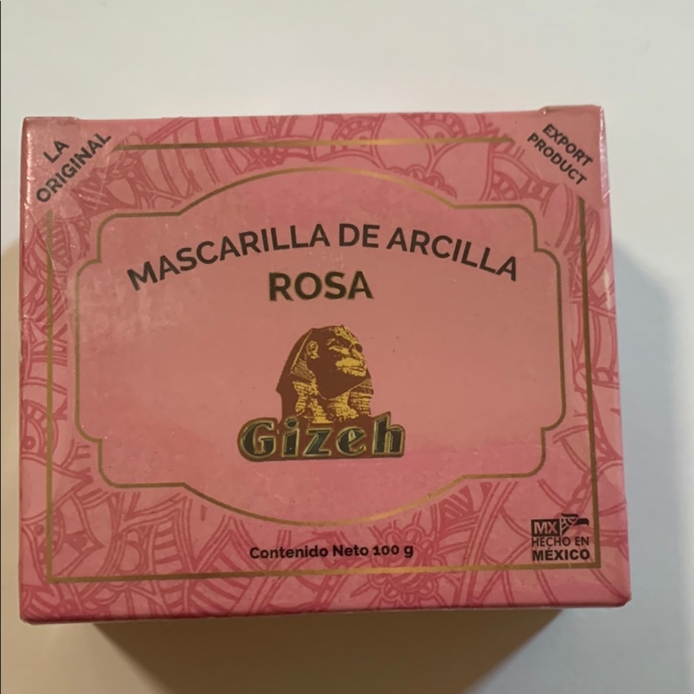 Gizeh Pink Clay Mask (made in Mexico)